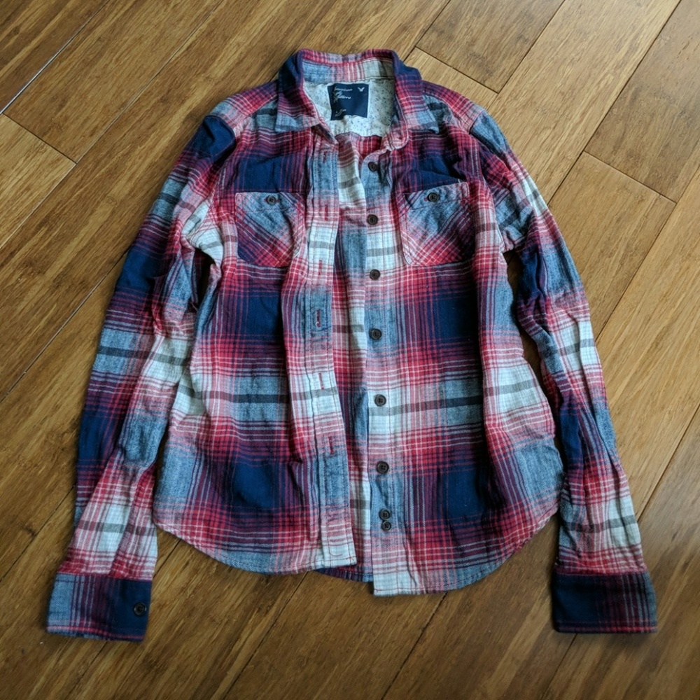 American Eagle Plaid Shirt